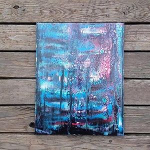 Original Acrylic Abstract Decor Art